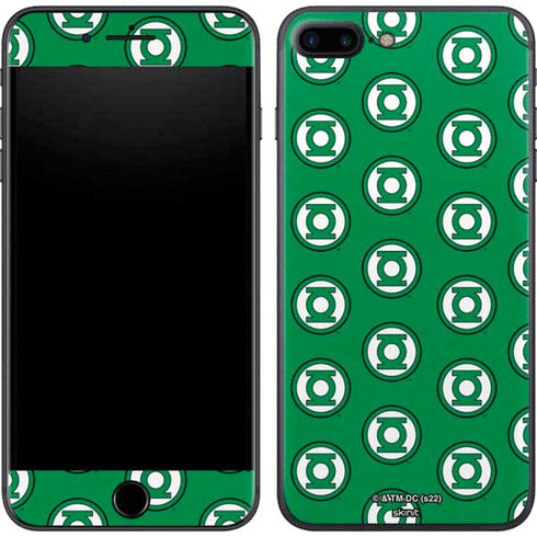 DC Comics Green Lantern Logo Pattern iPhone 8 Plus Skin